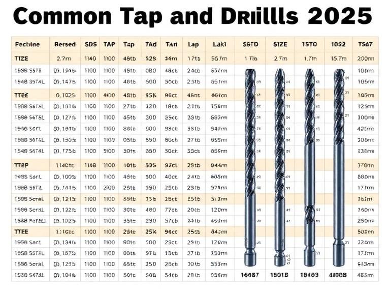The Expert Guide to Common US Tap and Drill Sizes in 2026