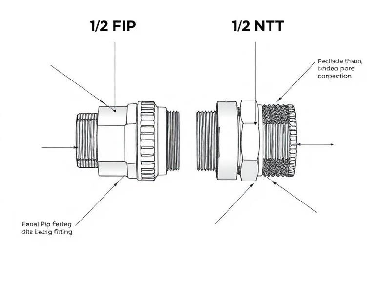 Technical Guide: Is 1/2 FIP and 1/2 NPT the same?