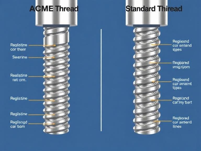 The 6 Difference Between ACME Thread and Normal Thread