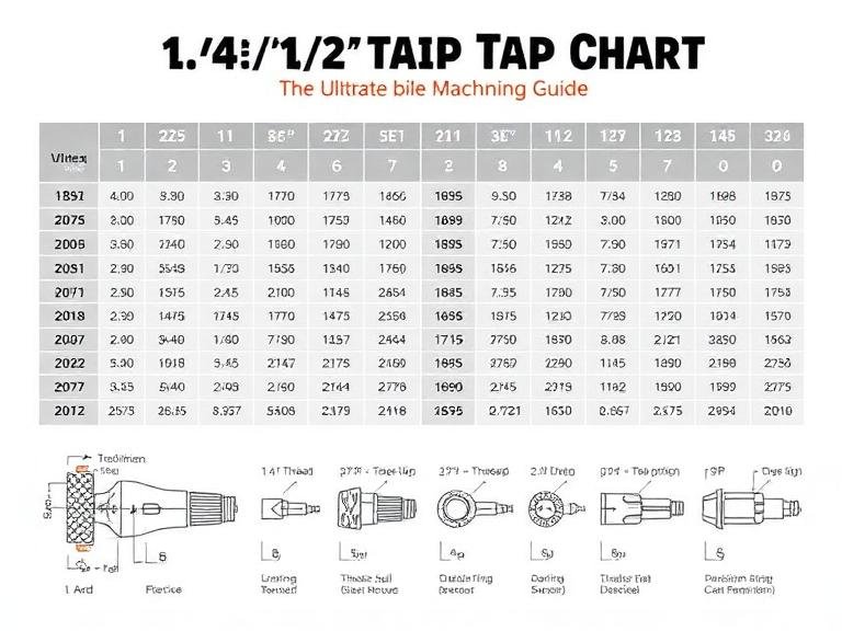 The Ultimate 1 1 2 Thread Tap Sizes Chart and Machining Guide