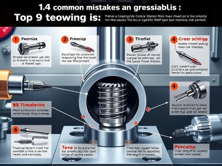 9 Common Mistakes When Using Thread Taps and How to Bypass Them