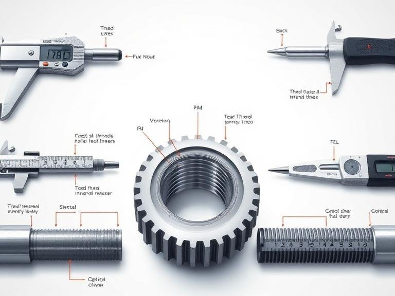 7 Methods for Measuring Internal Threads Accurately